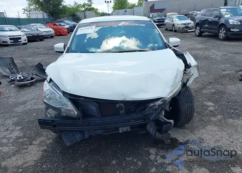 2015 Nissan Sentra S z USA, uszkodzony, nr VIN 3N1AB7AP9FY313858